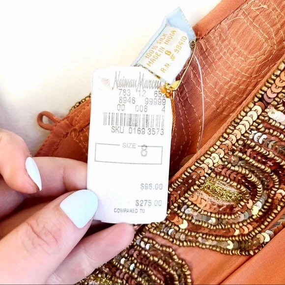 Tracy Reese Beaded Silk Tank Blouse NWT - Picture 10 of 14